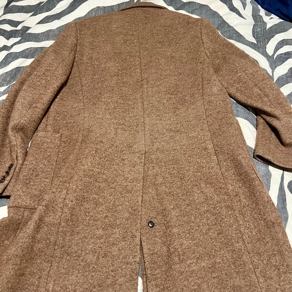 Todd Snyder Alpaca wool coat size medium - Picture 3 of 5